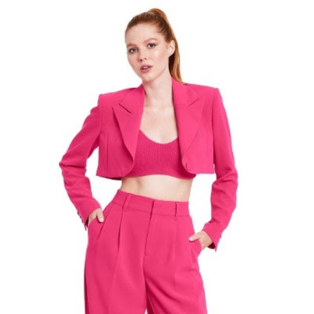 NWOT Sergio Hudson x Target Cropped Blazer